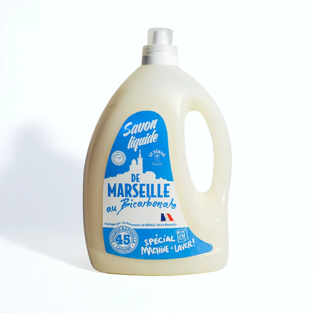 La lessive liquide à base de savon de Marseille