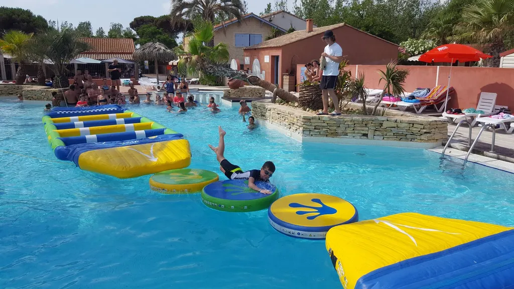 animation wibit au camping les pieds dans l'eau