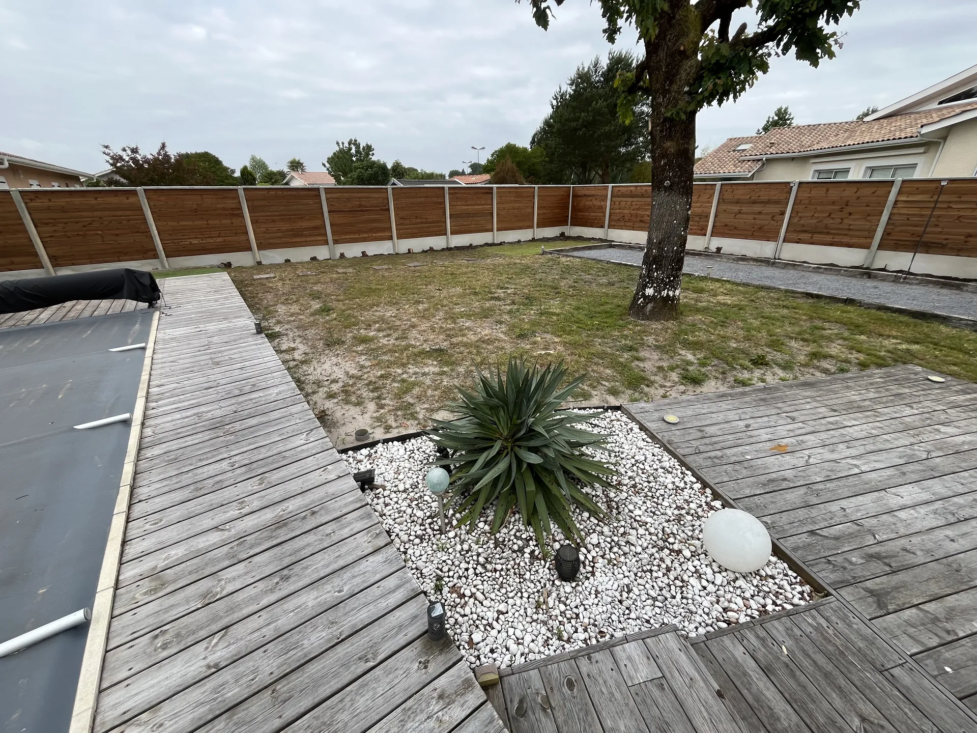 Réalisation d'une clôture sur la commune de Marcheprime en gironde