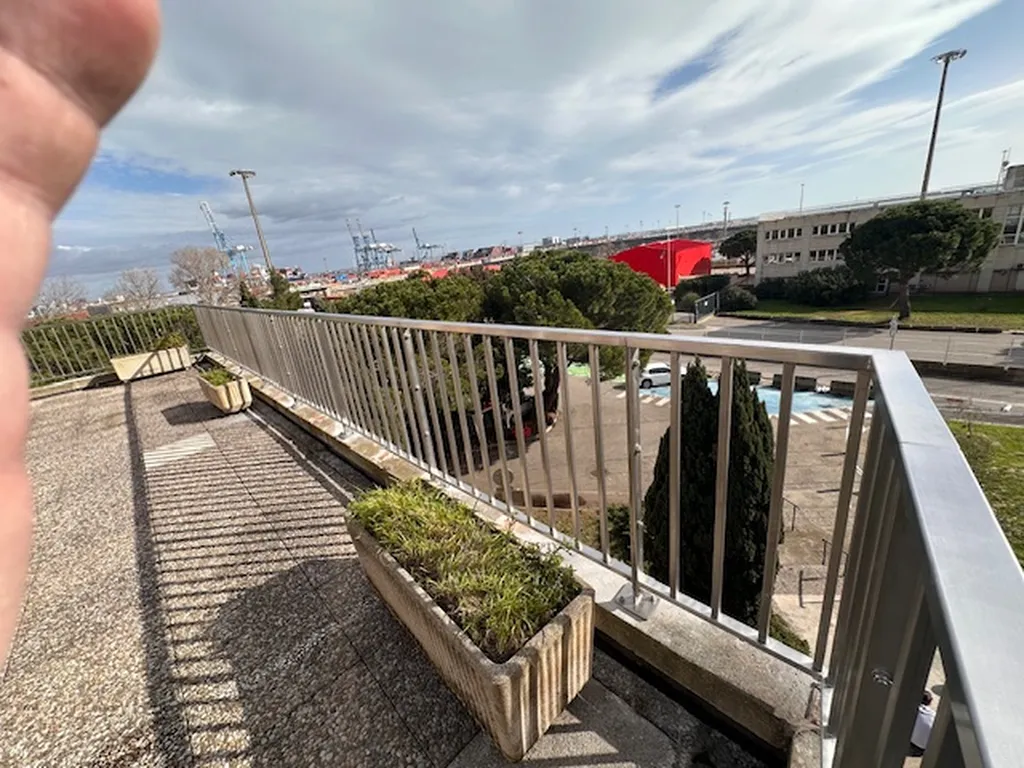 FABRICATION ET POSE GARDE CORPS INOX SUR MESURE POUR MISE EN SECURITE TERRASSE A PORT SAINT LOUIS 13