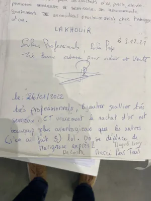 avis clients l'echoppe d'or 47 rue d'endoume