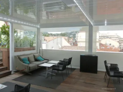 Pergolas à lames orientables - Cannes