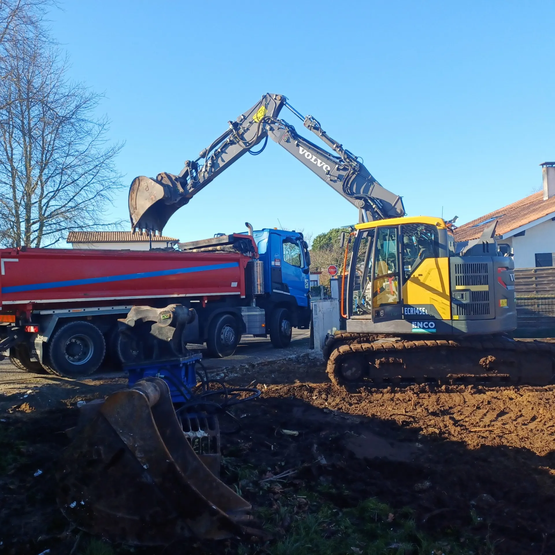 TTL33 entreprise spécialiste de la démolition complété sur la commune de Biganos  