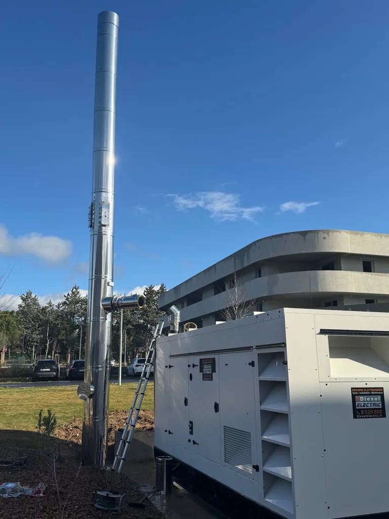 Installation d’un groupe électrogène 700 kVA pour la Clinique d’Éguilles