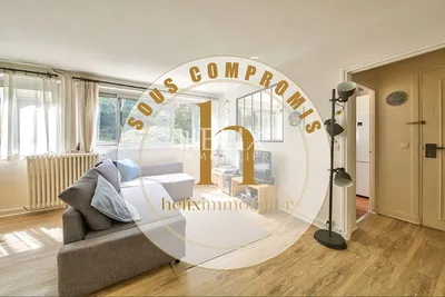 Le Pecq un très  bel appartement de 4 pièces de 67 m² au calme avec balcon sud