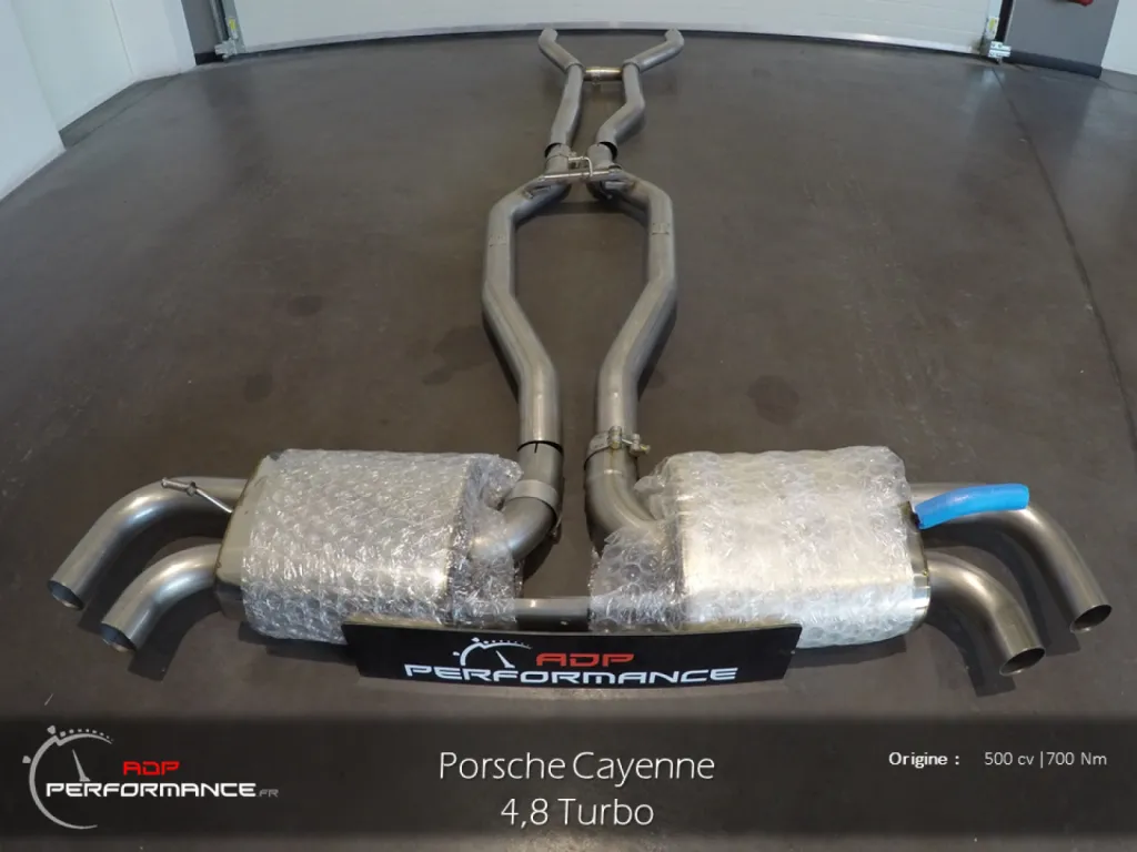 Ligne d'échappement Milltek pour Porsche Cayenne Turbo