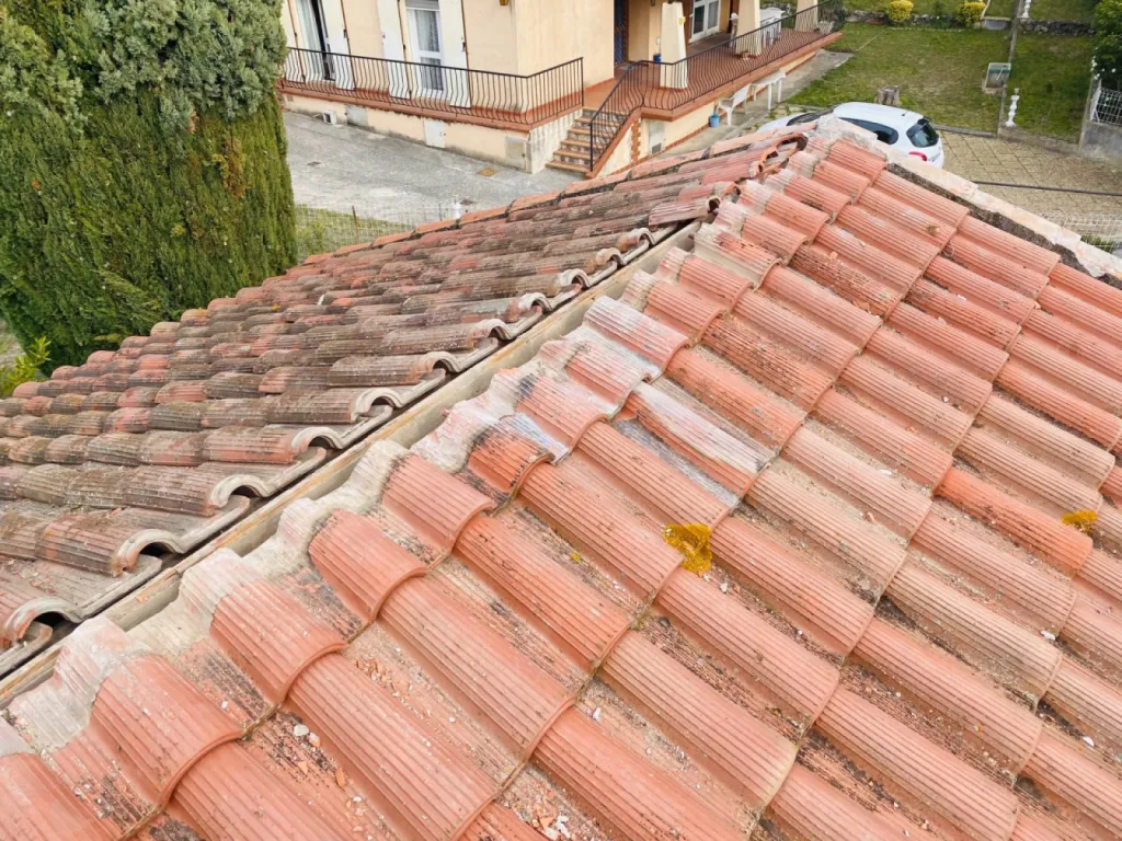 dépose du faîtage sur chateauneuf les martigues