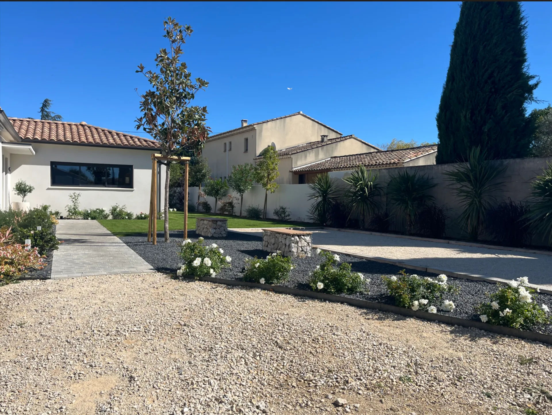 paysagiste aménagement jardin 500m² Salon-de-Provence