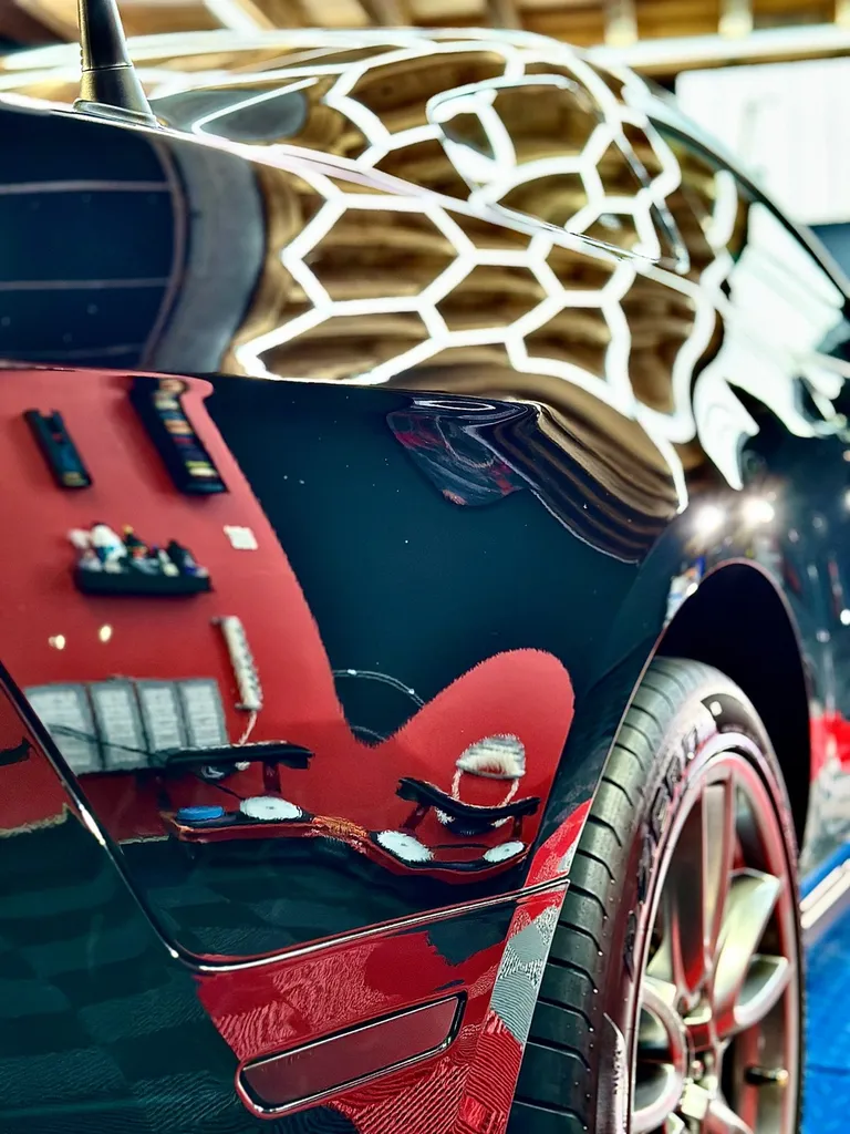 Rénovation carrosserie polissage traitement céramique Lyon Ford Mustang Shelby GT 500