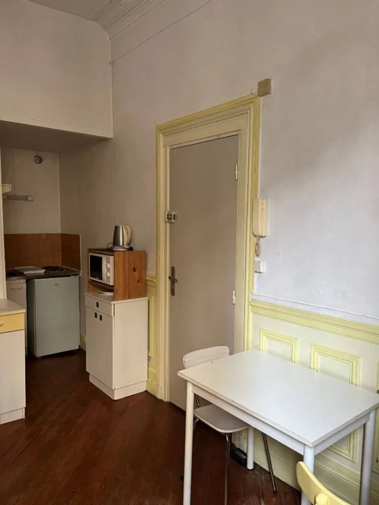 Studio meublé de 15m²