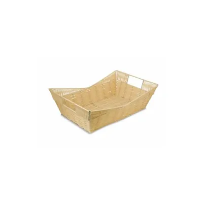 GRANDE PANIÈRE A PAIN EN OSIER CHAMPÊTRE POUR MARIAGE