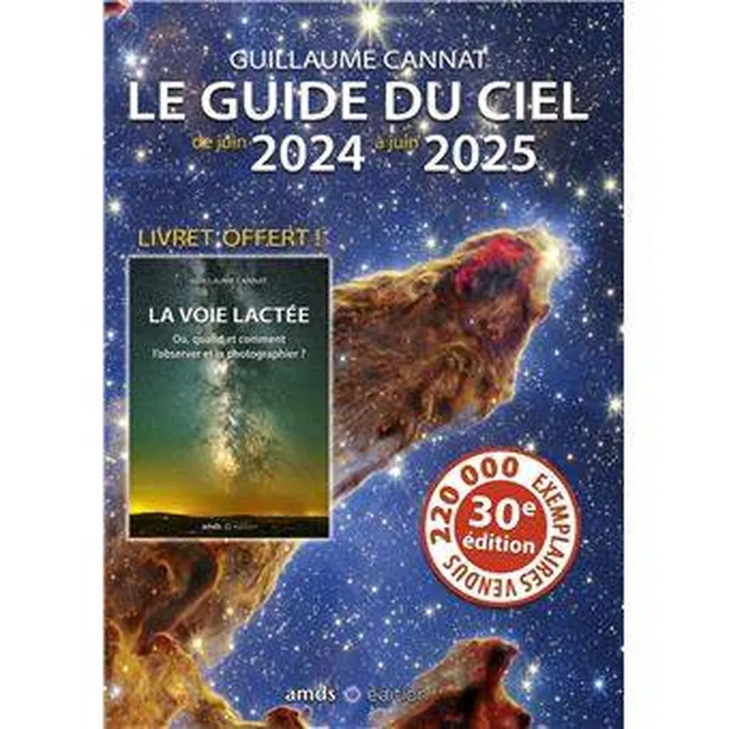 LE GUIDE DU CIEL de juin 2024 à juin 2025.