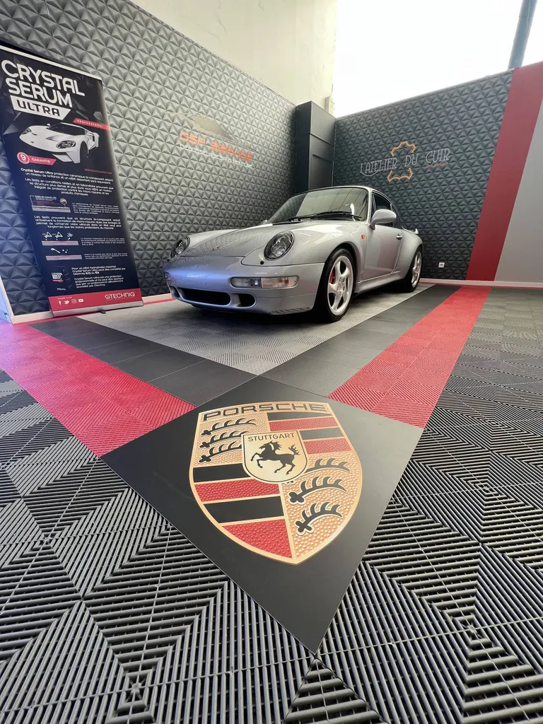 Traitement céramique Gtechniq CSU sur Porsche 993 Turbo, à Le Mans (72)