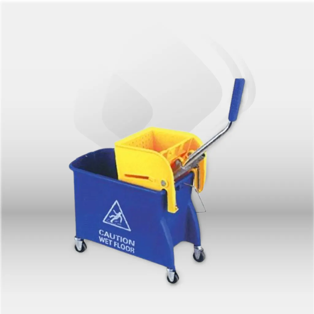 chariot de nettoyage seau et presse