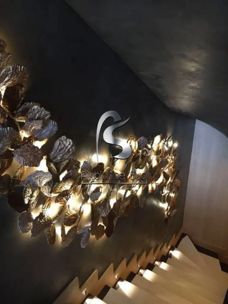 Béton ciré sur mur et plafond d’un escalier à Saint-Cyr-sur-Mer Var 83