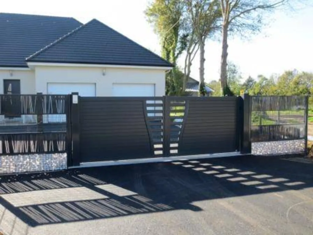 Création d'une entrée de propriété originale dans le Calvados 14