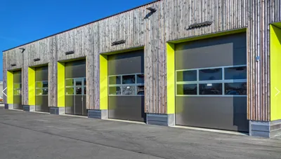 porte sectionnelle isolante 60mm local industriel froid Marseille