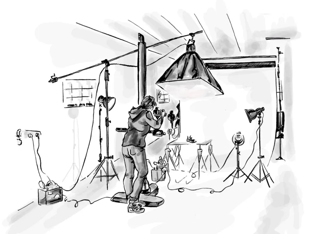 Studio de prises de vue Lyon plateau technique