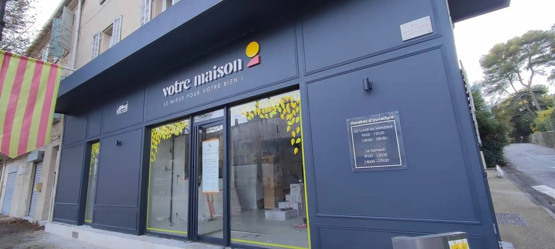 habillage de façade en bois istres
