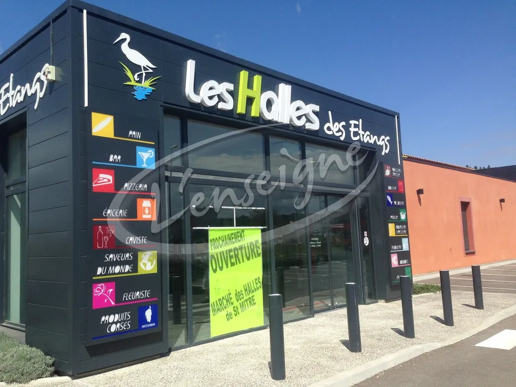 Enseigne lumineuse Martigues