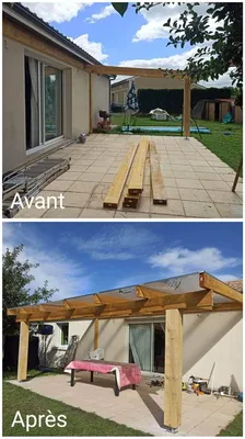 Artisan pour création et pose de pergolas sur mesure à Bordeaux