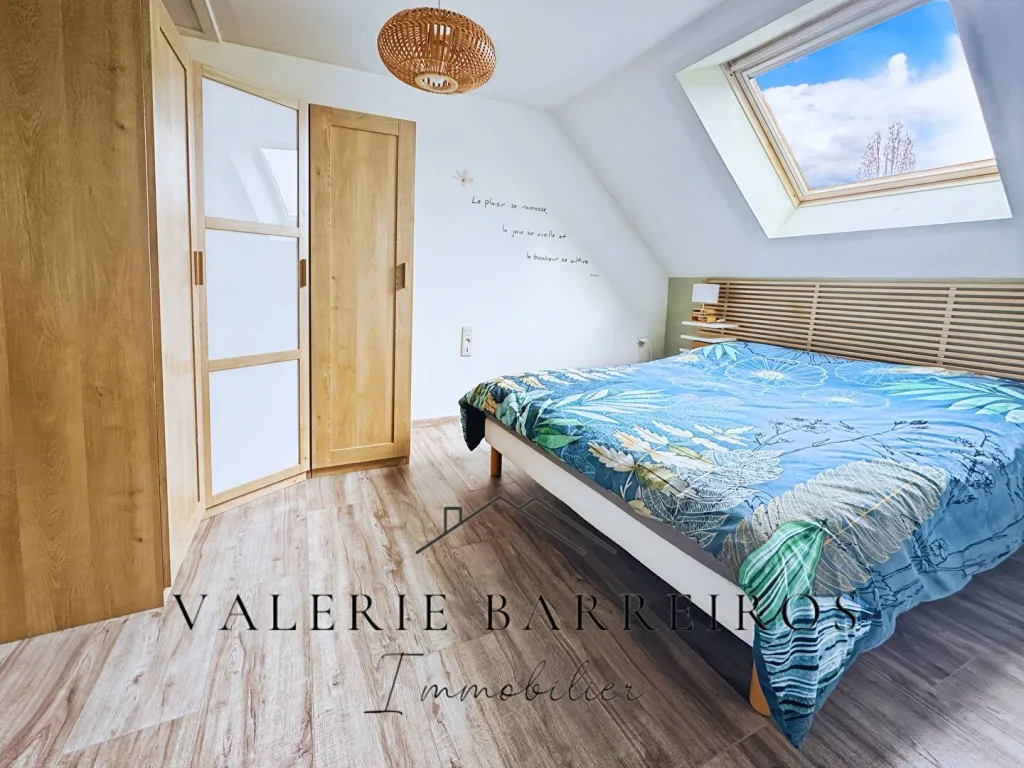 Charmante maison de 120 m² édifiée sur un terrain de 577 m² à vendre sur la commune de TOURVILLE LA RIVIERE 76410