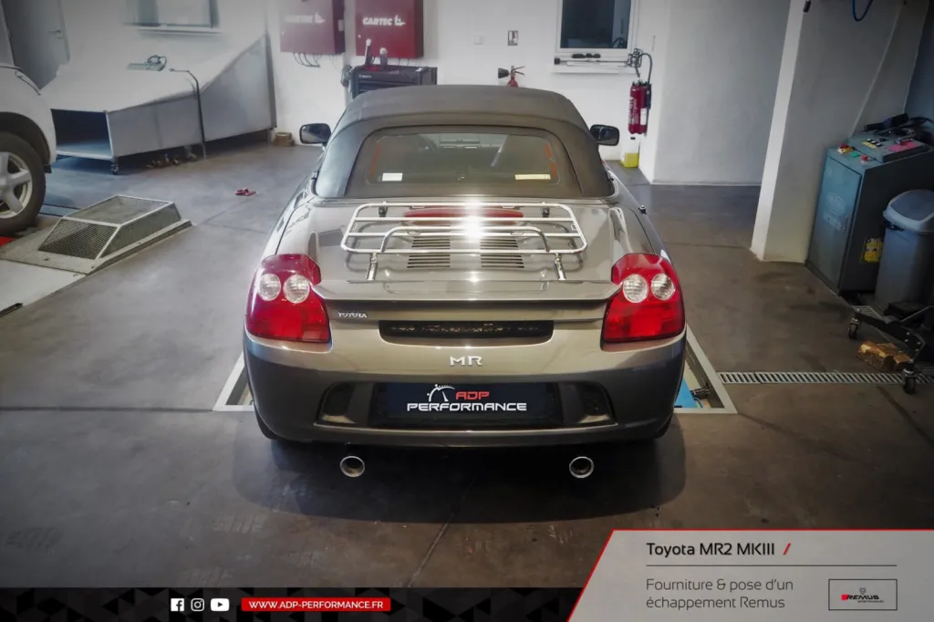 Ligne d'échappement Remus Toyota MR2 MK3 Aix en Provence - ADP Performance