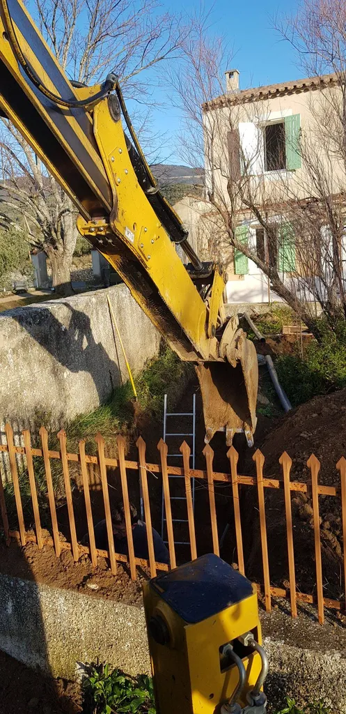 Pose de fosse septique en Vaucluse
