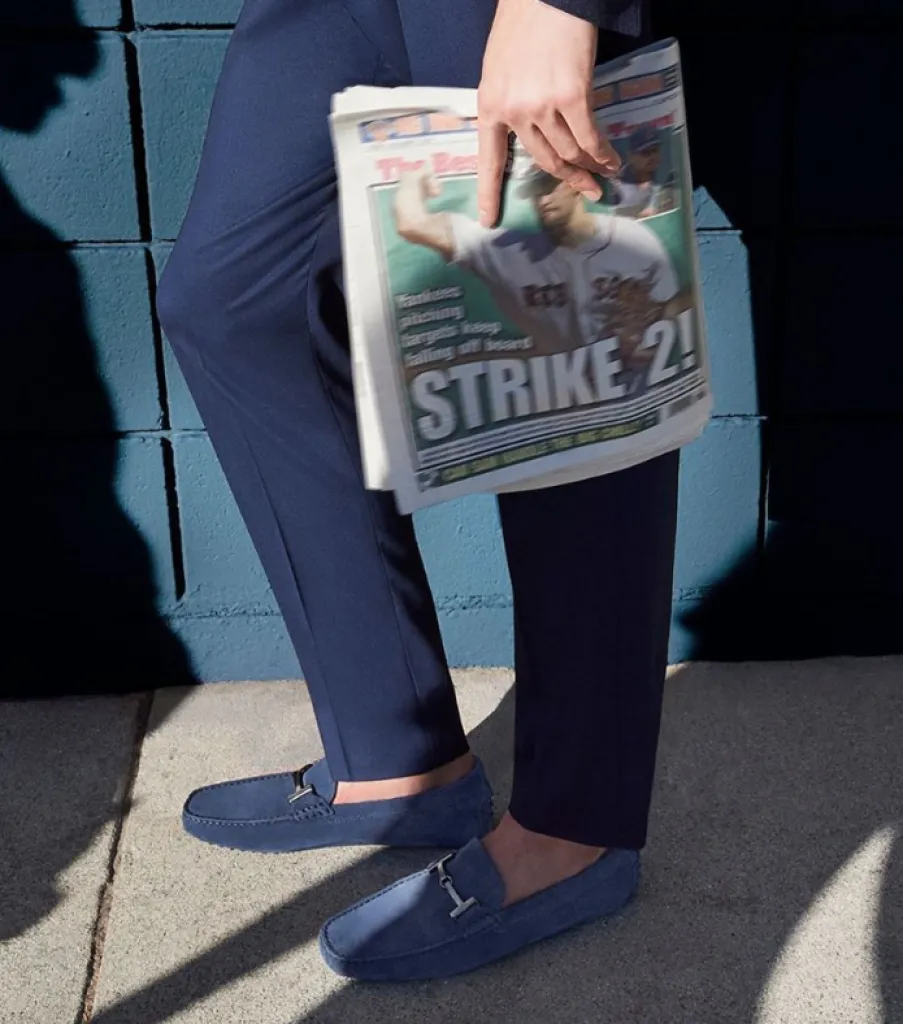 Sacha aime les mocassins pour homme de chez Tod's le chic et l'élégance.