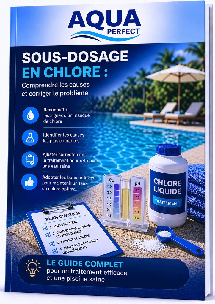 Sous-dosage en chlore : comprendre les causes et corriger le problème