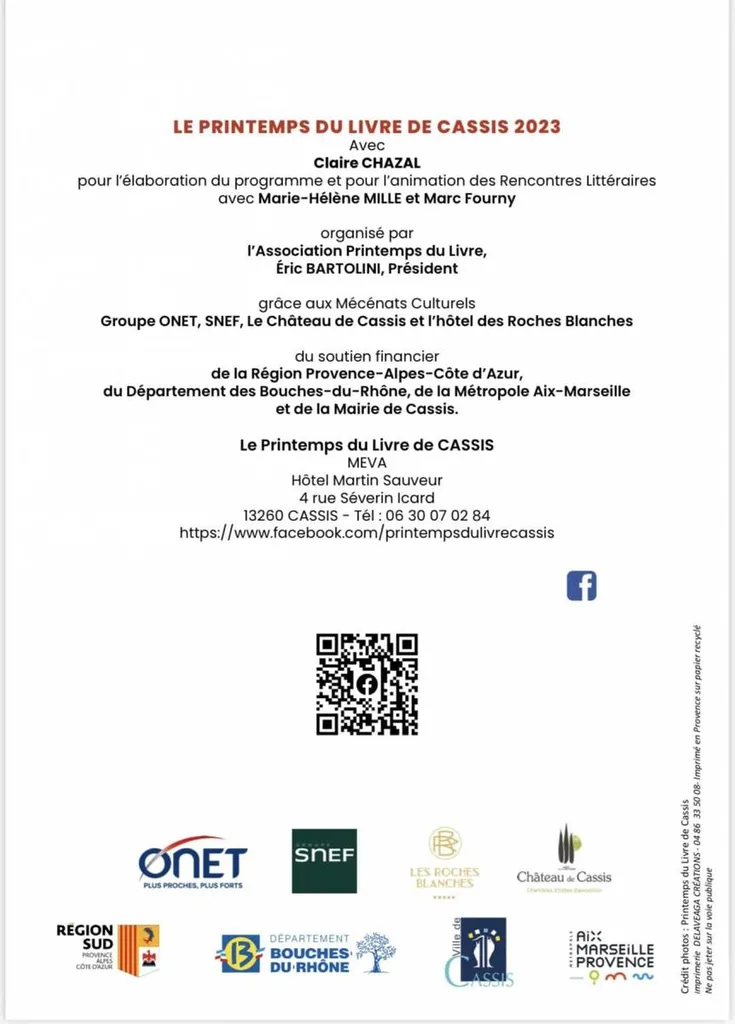 PRINTEMPS DU LIVRE - CASSIS