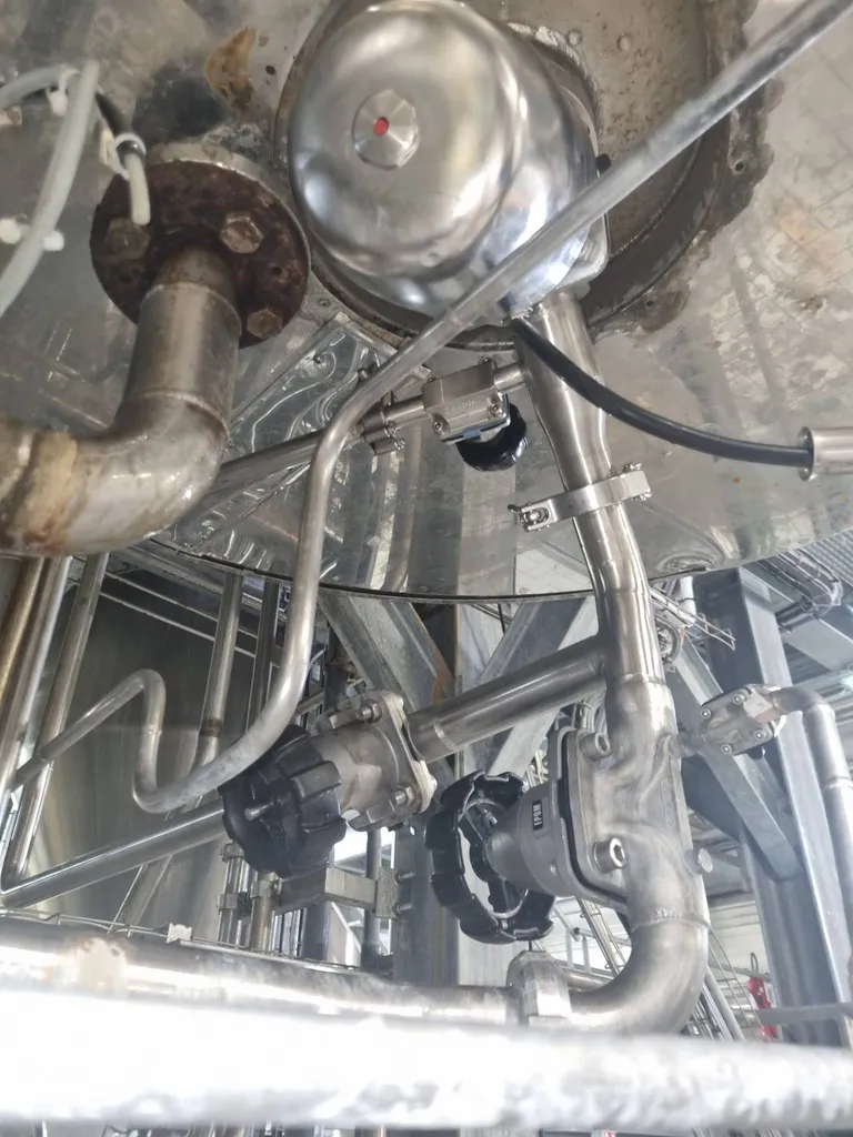 Vanne de fond de cuve à Bioprox