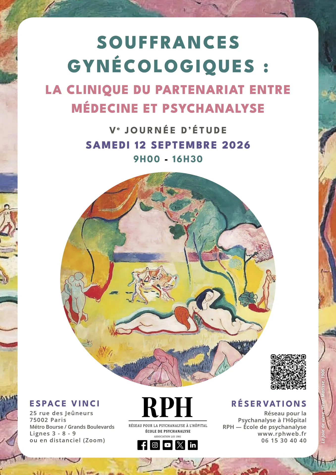 colloque psychanalyse paris 2026