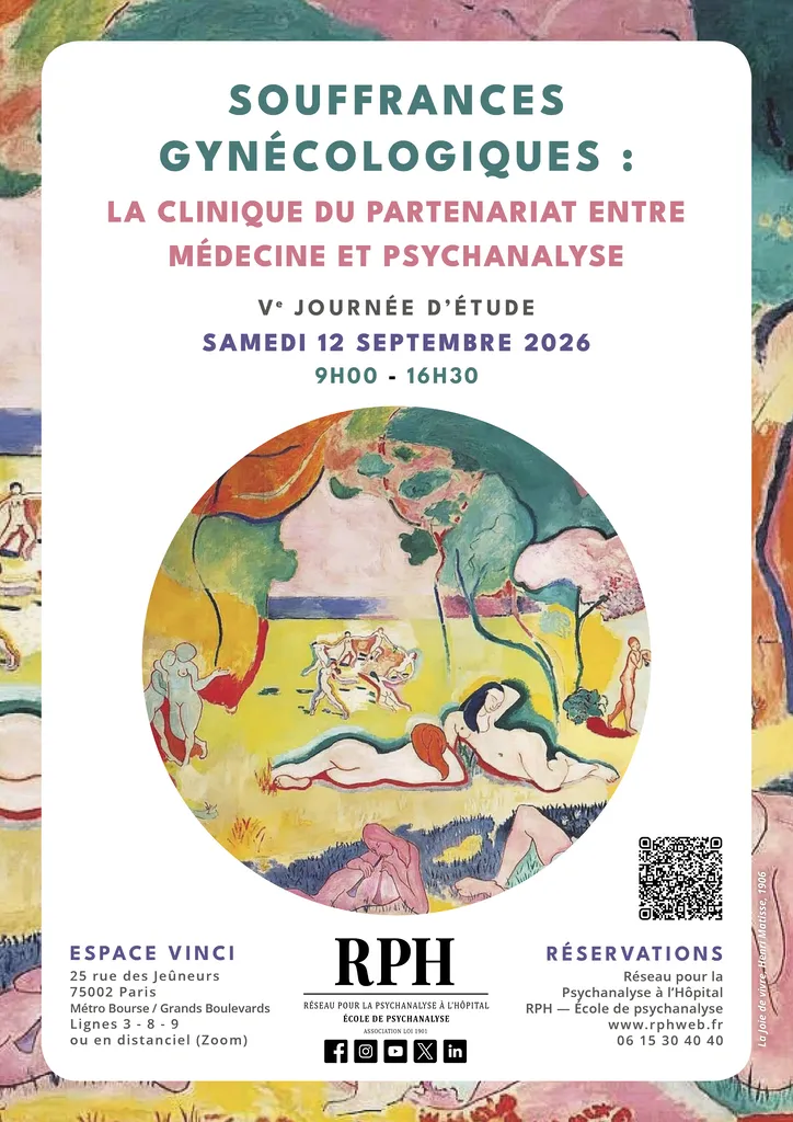 colloque psychanalyse paris 2026