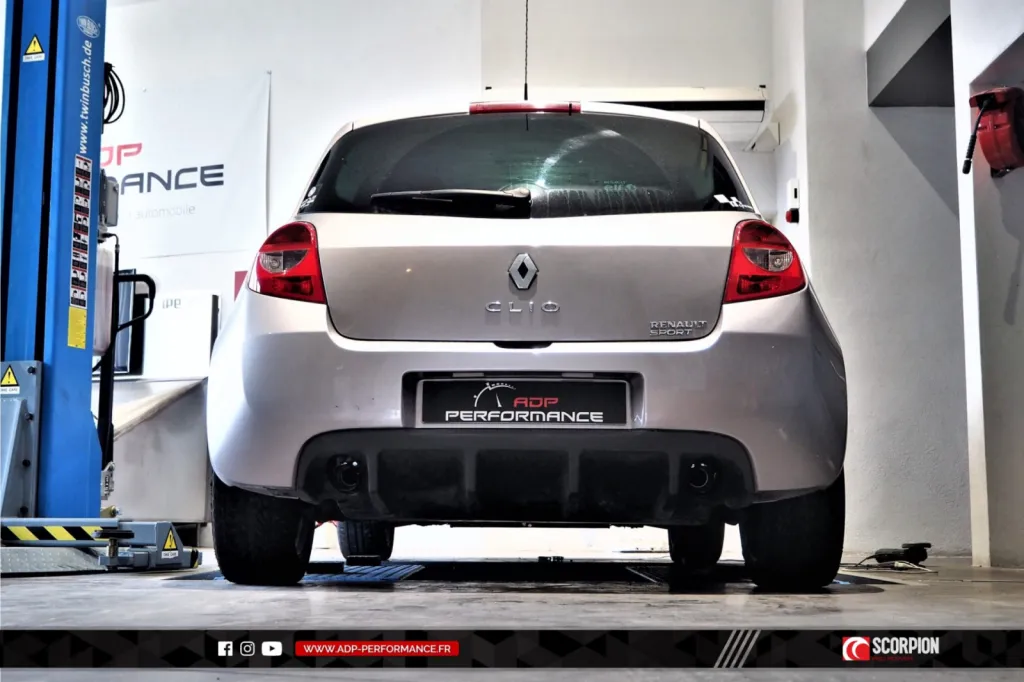 Catback Scorpion Marseille - Renault Clio 3 RS - ADP Performance