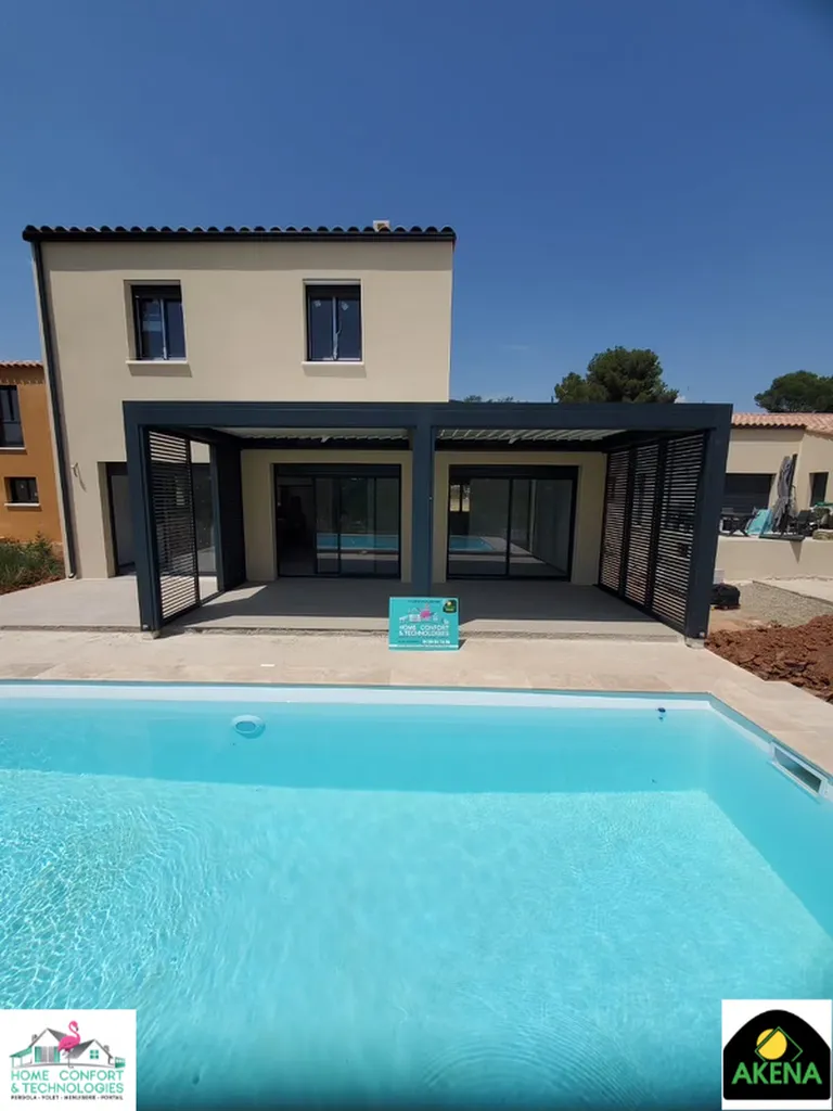 Pergola bioclimatique Hérault