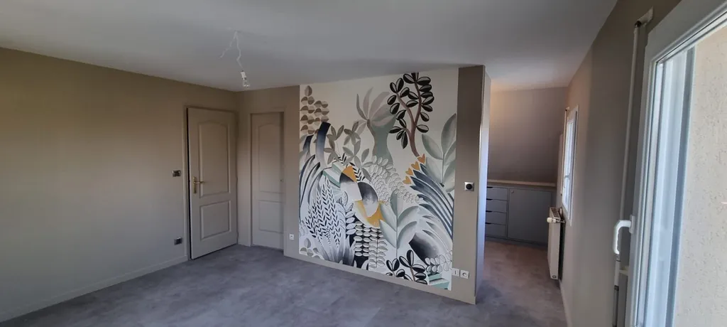 Entreprise de peinture intérieur avec décoration de maison normande à Bourgtheroulde près de Bourg-Achard 27