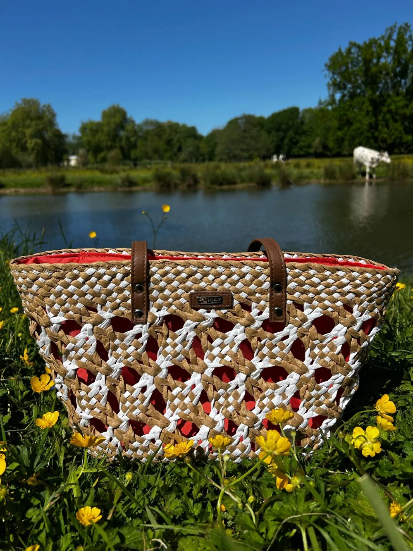 Sac en paille les Tropéziennes disponible chez Evasion Eu