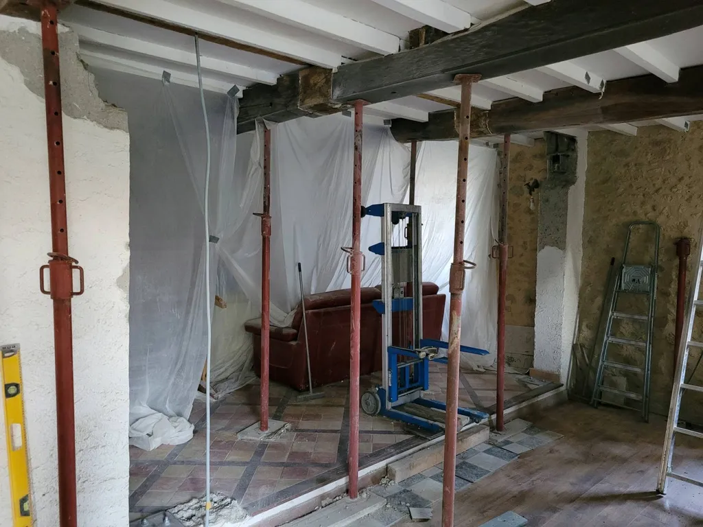 Ouverture d'un mur porteur pour un client particulier à Mérignac en Gironde