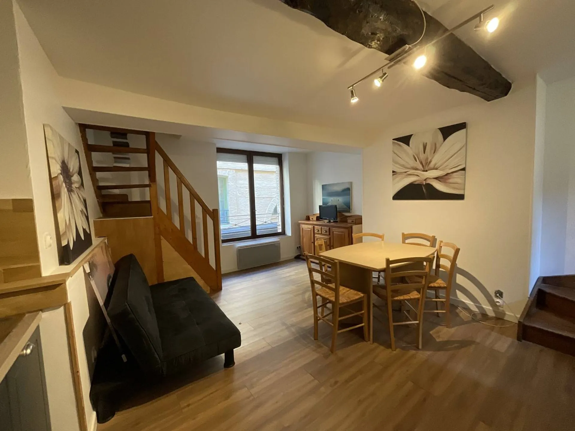 A vendre duplex en centre ville de Dieppe, une chambre, Normandie, 76.