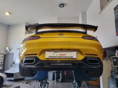 Fourniture et installation Catback Supersprint Mercedes AMG GTS 510cv - ADP Performance Vaucluse
