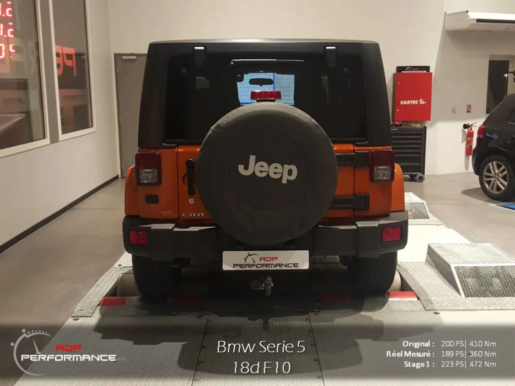 Augmenter le couple sur mon Jeep Wrangler