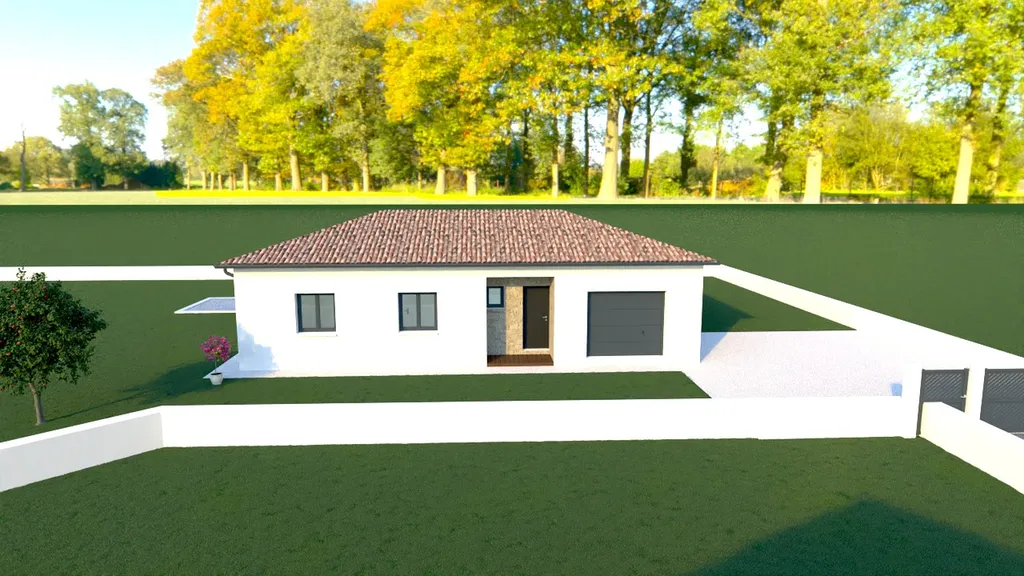 Découvrez notre modèle de villa contemporaine de plain-pied alliant performance énergétique et confort de vie à Toulouse