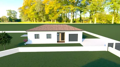 Découvrez notre modèle de villa contemporaine de plain-pied alliant performance énergétique et confort de vie à Toulouse