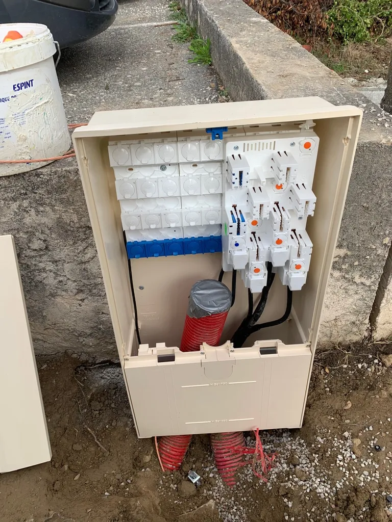 Réalisation d’un réseau électrique pour un lotissement sur la commune de Belcodène