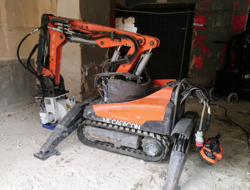 Louer un robot démolisseur Husqvarna DXR140 dans le 38 vers Vienne