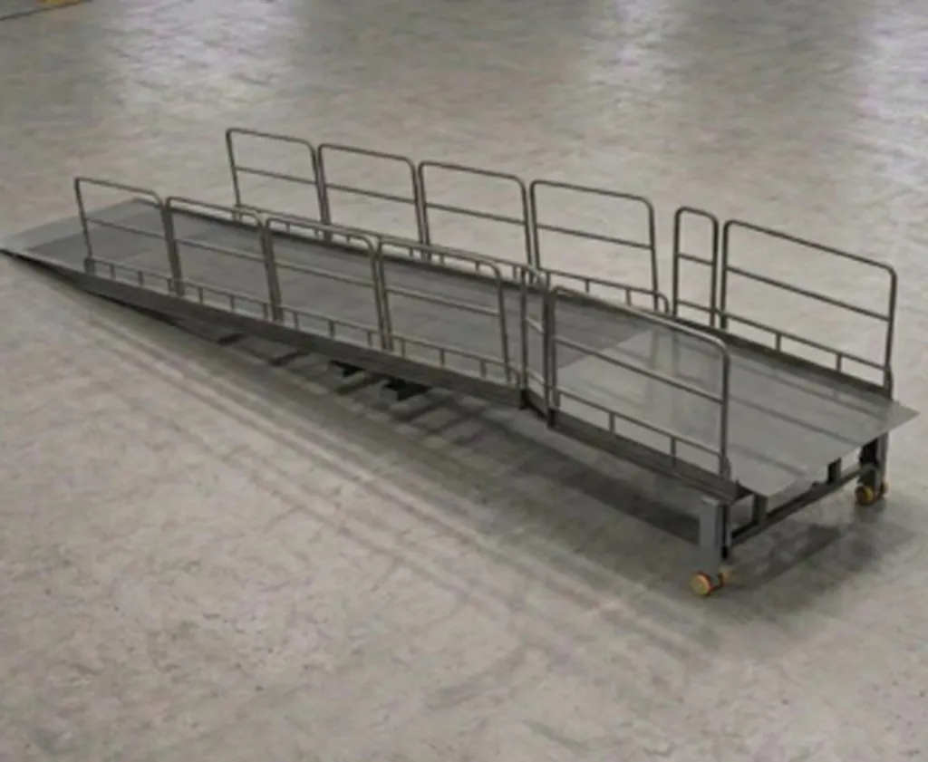 rampe de chargement facile et sans hydraulique FIP