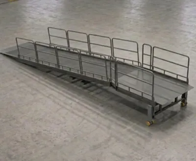 rampe de chargement facile et sans hydraulique FIP