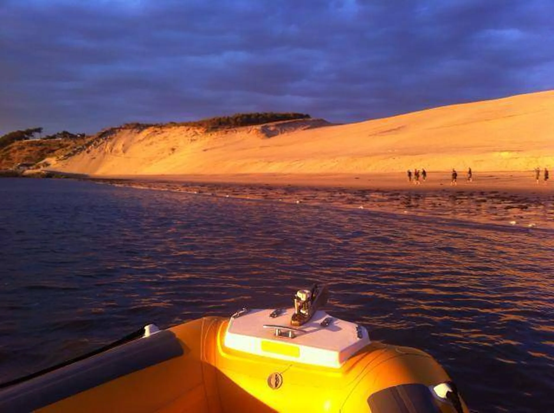 Débarquement à la Dune du Pilat - La Teste de Buch