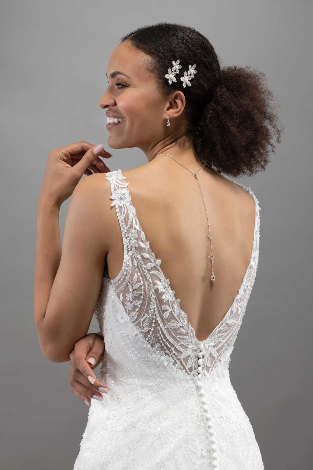 robe de mariée sirène dos nu